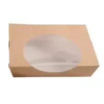 Boite avec fenetre 200x160x45mm (carton de 250 pièces)
