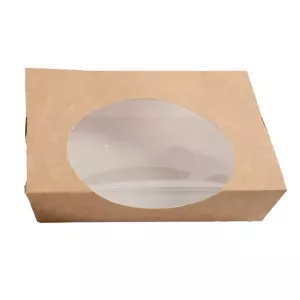 Boite avec fenetre 200x160x45mm (carton de 250 pièces)