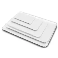 Carton plateau blanc 14x19cm (carton de 400 pièces)
