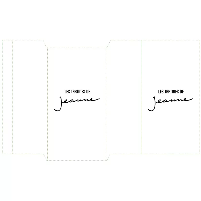 Sac pain tart.de Jeanne par 340x175x(2x52,5)mm 1/2kg rond (carton de 1 250 pièces)