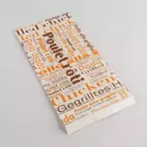 Sachet poulet coq hot roast chicken 180x65x355mm (carton de 500 pièces)