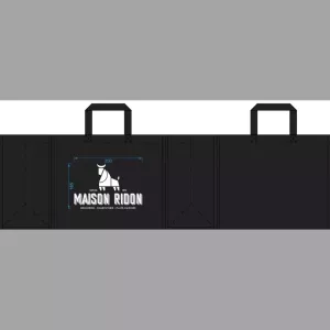 Sac PP tisse imprime 420x350+190mm - Dumortier Ridon (carton de 125 pièces)