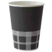 Gobelet cafe 24cl izza noir Duni 170741 (carton de 800 pièces)