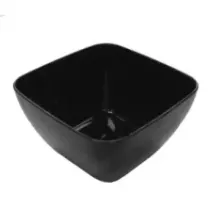 Mini tasting bowl amuse noir 57x57x32mm (carton de 200 pièces)
