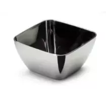 Mini tasting bowl amuse argent 57x57x32mm (carton de 200 pièces)