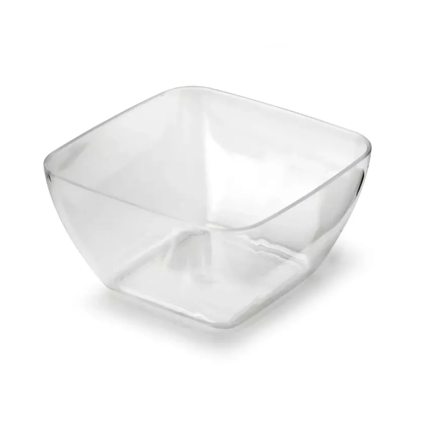 Mini tasting bowl amuse transparent 57x57x32mm (carton de 200 pièces)