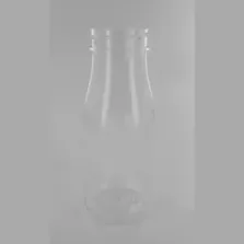 PET flacon 250ml transparent Perrette diametre 56 hauteur 140mm (carton de 100 pièces)