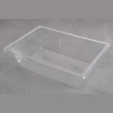 RPET ravier transparent 86x124x33mm Babushka - 42143 (carton de 900 pièces)