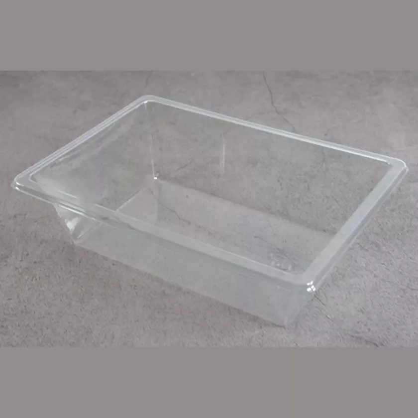 RPET ravier transparent 86x124x33mm Babushka - 42143 (carton de 900 pièces)