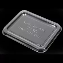 Apet COUVERCLE169x135x15mm transp pour CPET ravier 1052 175x125mm (carton de 500 pièces)