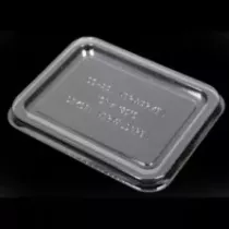 Apet COUVERCLE169x135x15mm transp pour CPET ravier 1052 175x125mm (carton de 500 pièces)