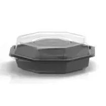Octaviewbox froid gris 190x190x60mm Duni 211932 (carton de 280 pièces)