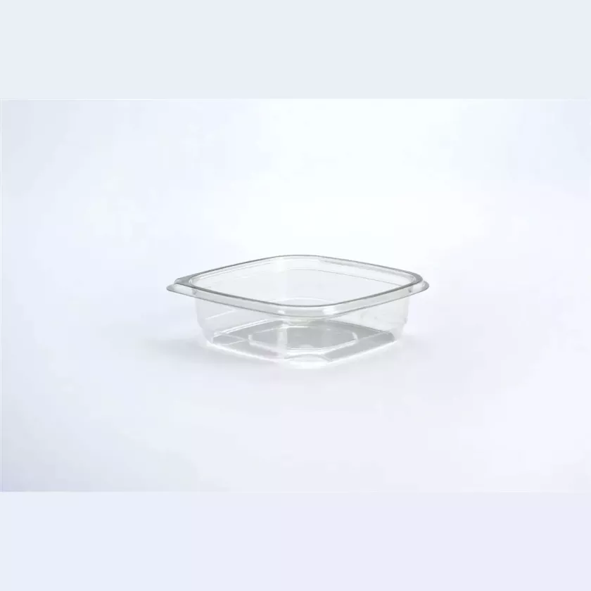PET square tub 250ml 120x120x34mm transp (carton de 1 000 pièces)