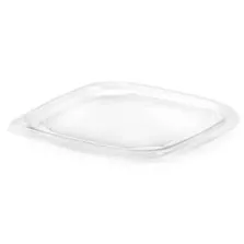 Couvercle PET square tub 120x120mm transp (carton de 1 000 pièces)