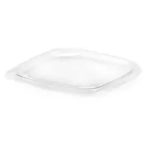 Couvercle PET square tub 120x120mm transp (carton de 1 000 pièces)