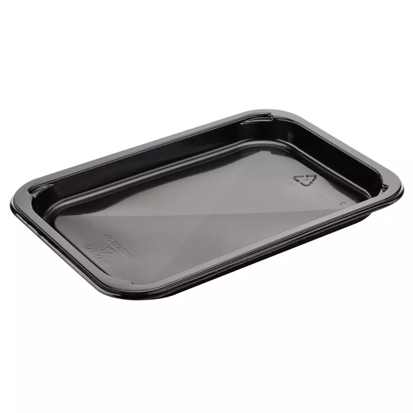 PP tray 187x137x15mm noir 2187-1AC - F (carton de 752 pièces)