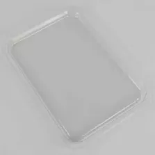 RPET tray 250x180x15mm transp (carton de 680 pièces)