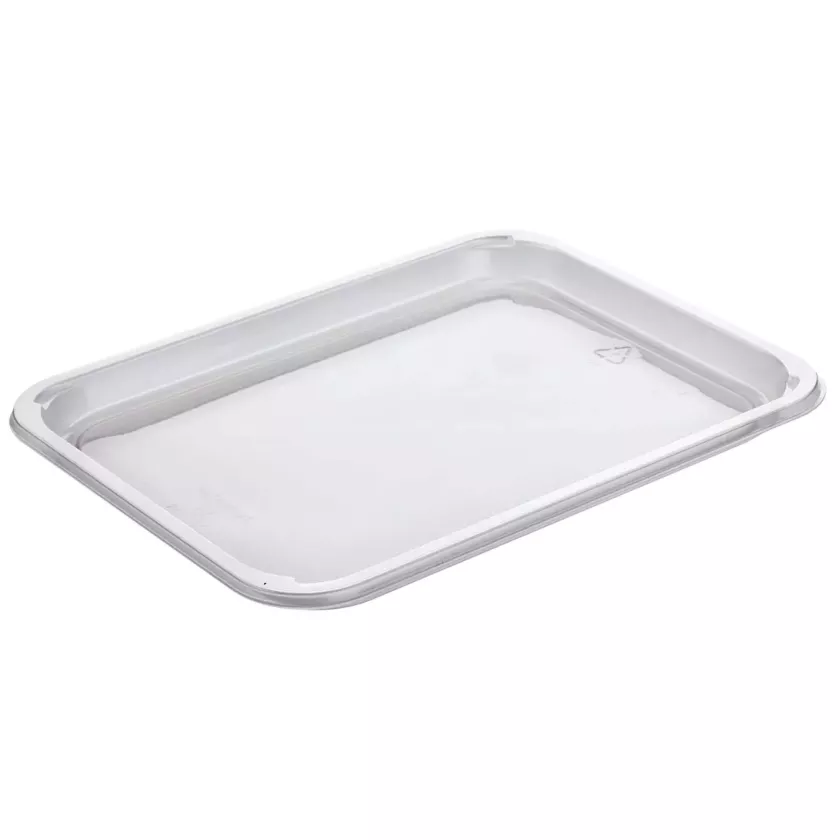 PP tray 227x178x15mm transp 1COMP 2227-1R - F (carton de 384 pièces)