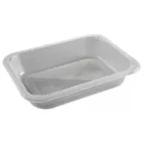 PP tray 187x137x36mm transp 2187-1S - F (carton de 592 pièces)