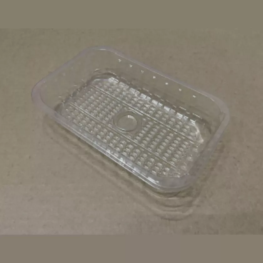 RPET/PE tray 230x145x36mm transp fond APS (lot de 4 104 pièces)