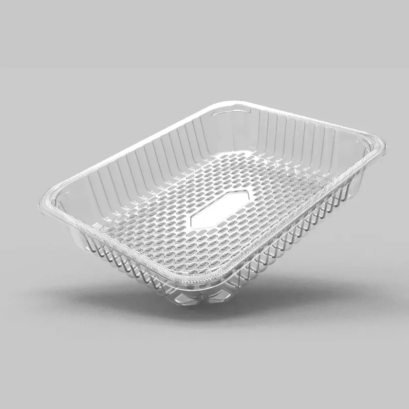 RPET capirella transparent 227x178x50mm (lot de 2 700 pièces)
