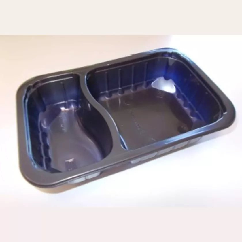 PP ravier 230x145x50mm NIR 2COMP - Guelt (carton de 656 pièces)