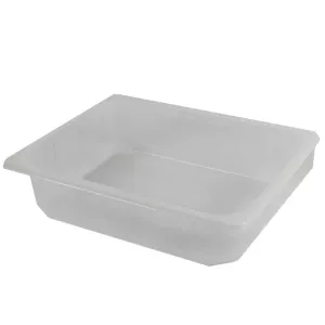 PP 1/2 GN H80 5L transp 325x265x80mm M (carton de 96 pièces)
