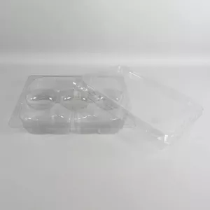 RPET 1/2 GN H50 transp 7COMP - 325x265x50mm (carton de 120 pièces)