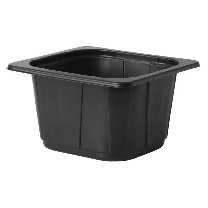 PP 1/6 GN H100 1,6L noir 176x162x100mm Duni 171808 (carton de 300 pièces)
