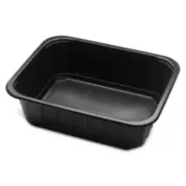 PP 1/2 GN H115 6L noir 313x245x115mm a (carton de 108 pièces)