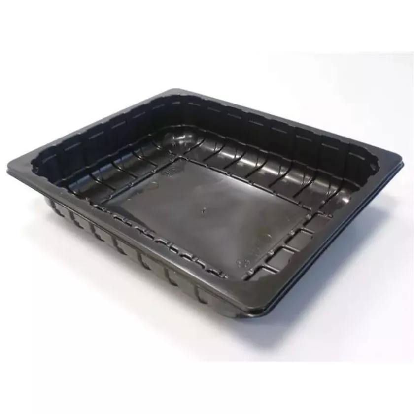 PP 1/2 GN H60 3,8L noir 325x265x60mm legere E (carton de 138 pièces)