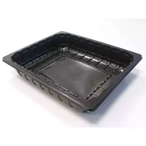 PP 1/2 GN H60 3,8L noir 325x265x60mm legere E (carton de 138 pièces)