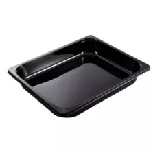 CPET 1/2 GN H49 noir 325x265x49mm 3350ml - 2325-1A (carton de 116 pièces)