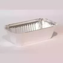 Alu ravier 700ml bord releve 205x110x58mm (carton de 1 000 pièces)
