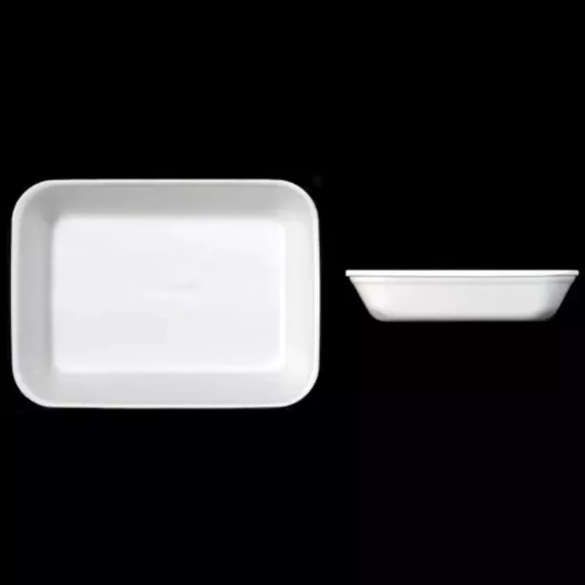 Ravier R-XPS 172 blanc 290x220x46mm (paquet de 250 pièces)