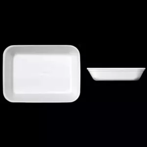 Ravier R-XPS 172 blanc 290x220x46mm (paquet de 250 pièces)