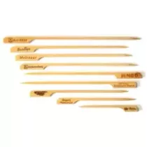 Bamboo gun shaped 21cm 40x250pcs Imprime 2 faces (carton de 40 pièces)