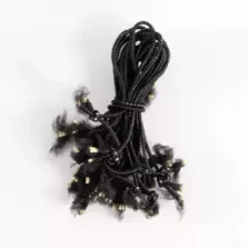 Elastiques de poulet 5,5cm noir - 5000pcs