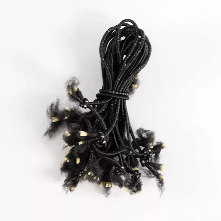 Elastiques de poulet 5,5cm noir - 5000pcs