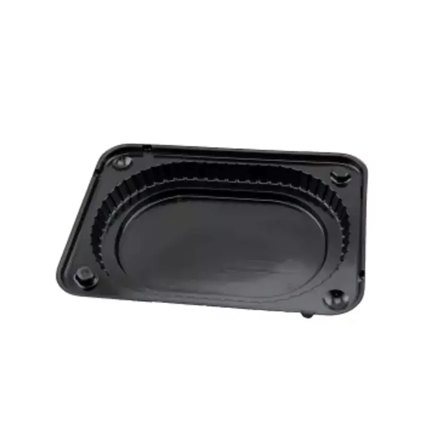OPS plat 255x190x25mm - 700cc noir (carton de 500 pièces)
