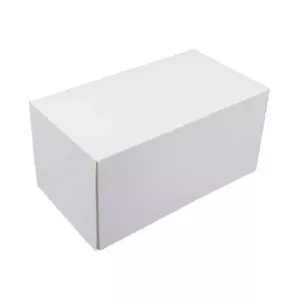 Boite buche 40x14x14cm blanche (carton de 50 pièces)