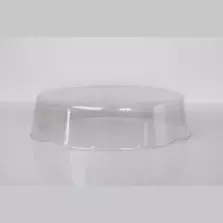 PET couvercle plateau rond d450mm d430xh80mm (carton de 30 pièces)