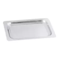 Plat 225x180x10mm inox