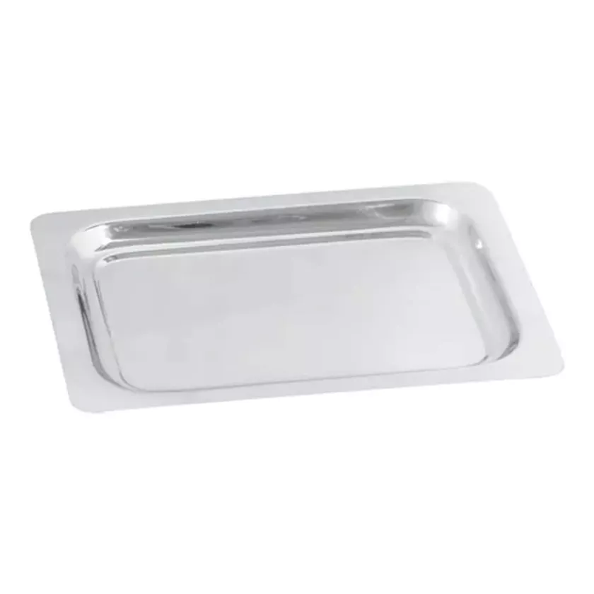 Plat 225x180x10mm inox