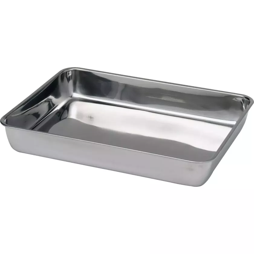 Plat 460x280x80mm inox