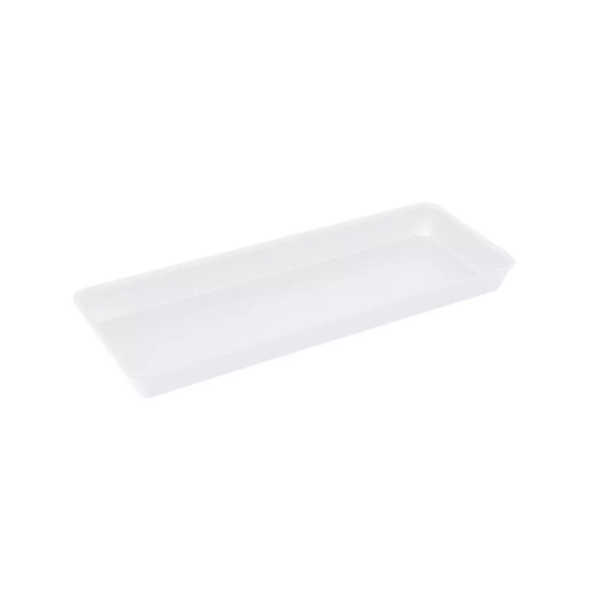 Plexi GN 2/5x40mm blanc 530x200x40mm