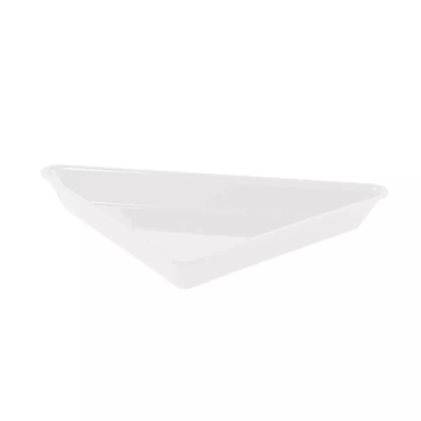 Plexi GN triangle blanc 565x400x20mm