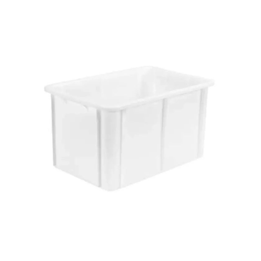 Bac empilable 60L synth. blanc 600x400x320mm