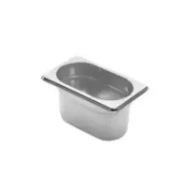 GN bac 1/9x100mm 1L inox 176x108x100mm - Premium Line