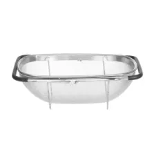Egouttoir a lavabo coulissant 360x240x115mm inox